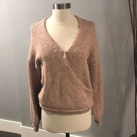 Sweaters - Madewell Faux Wrap Sweater 